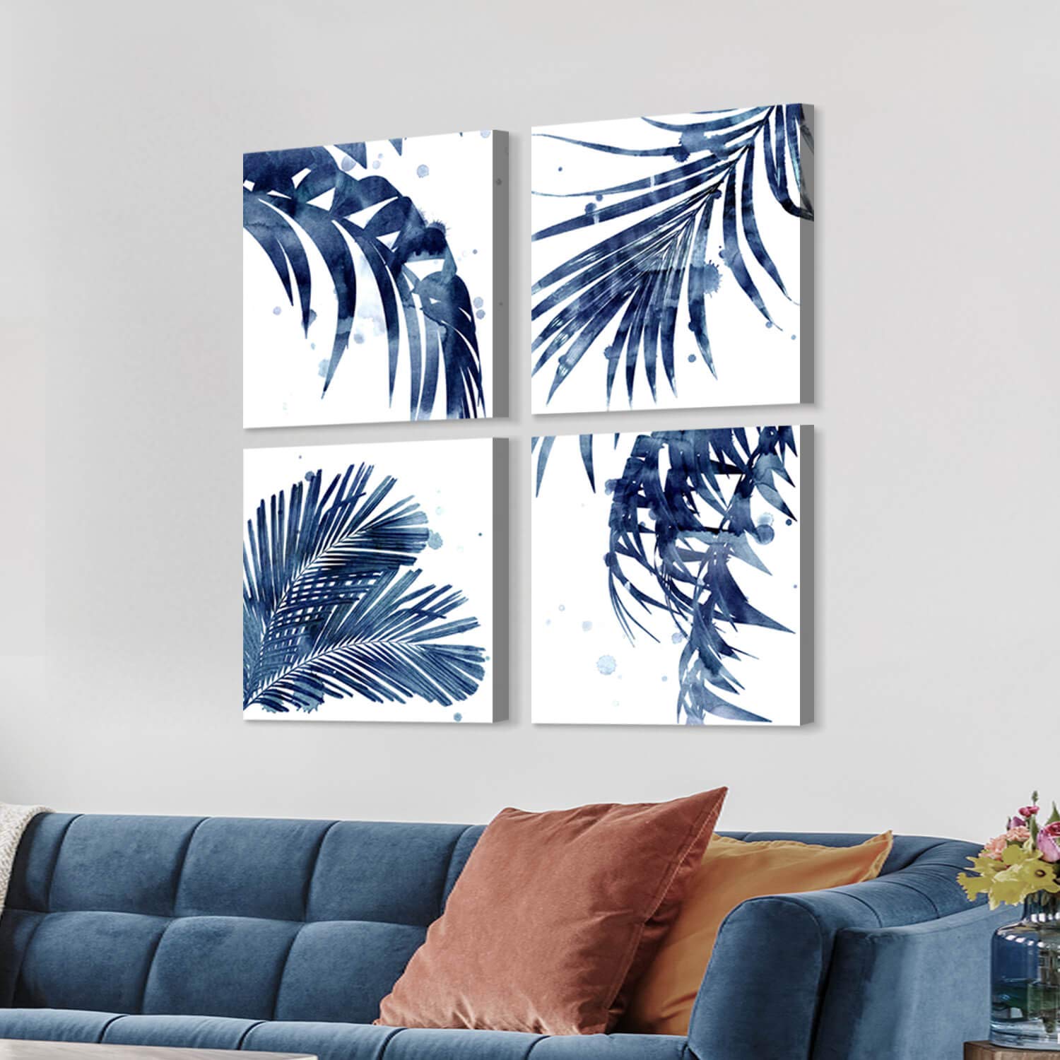 Amazon.com: ARTISTIC PATH Watercolor Botanical Canvas Wall